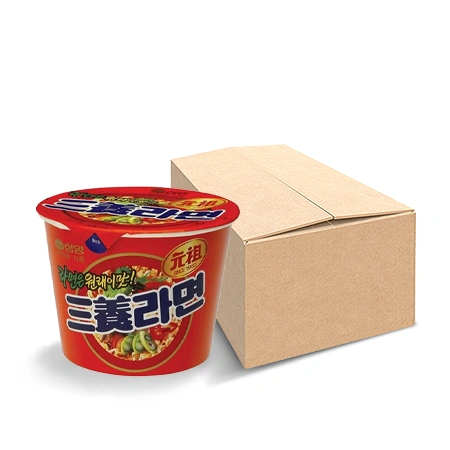 삼양라면 컵라면(큰컵 115g*16EA/BOX) 라면