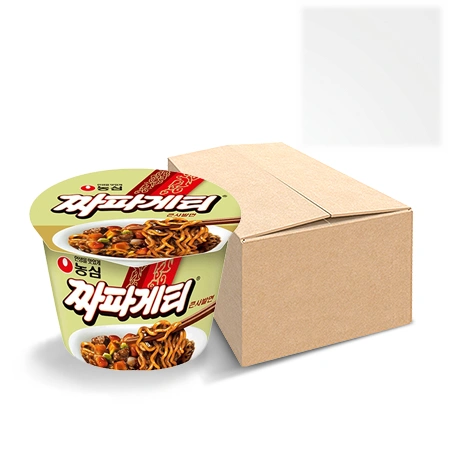 농심 짜파게티(큰사발면 123g*16EA/BOX)