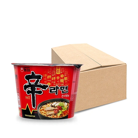 농심 신라면(큰사발면 114g*16EA/BOX) 라면
