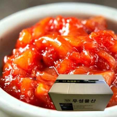 3센치 오징어젓갈 10kg 아이스박스포장 [ 업소용 대용량 오징어젓 절단 3cm ]
