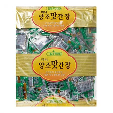 이엔 미니 양조맛간장 5.6ml 186개