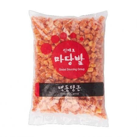 냉동 당근(10*10mm다이스 1Kg/EA)/중국산