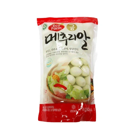 에코팜 깐메추리알 (무항생제 원란 1Kg/EA)