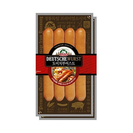 한성 도이치부어스트 소시지(310g*2묶음 620g/EA) 소세지