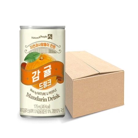 자연과사람들 감귤드링크(캔_175ml*30입 5.25Kg/BOX)