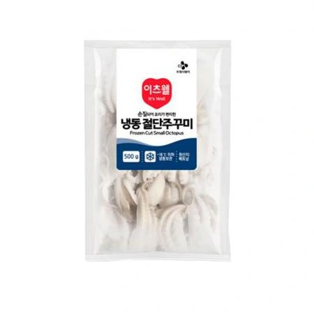 ♥수산특가♥ 이츠웰 절단쭈꾸미(L_베트남산 500g*6입 3kg/BOX)