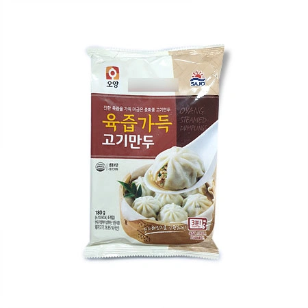 사조오양 육즙가득고기만두(30g*6입 180g/EA)