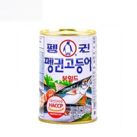 펭귄 고등어캔(보일드 400g/EA)