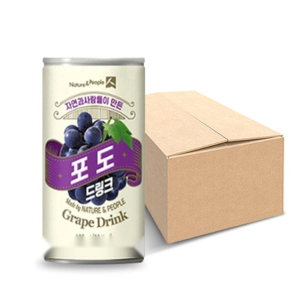 자연과사람들 포도드링크(캔_175ml*30입 5.25Kg/BOX)