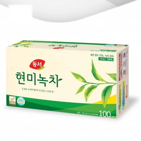 동서 현미녹차 100T