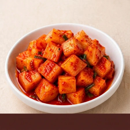 국내산미니깍두기10KG