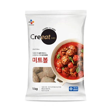 ★제당 초특가★크레잇 미트볼(New_24g*41±2개입 1Kg/EA)