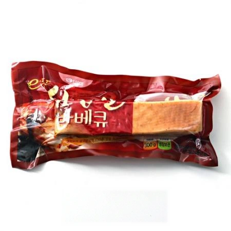 이푸드 스모크 훈제 삼겹살 바베큐 300g (냉장) 돼지고기 요리 간식 안주
