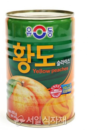 [유동] 황도 슬라이스 BOX 400gX24개