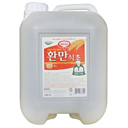 롯데푸드 환만 식초 15L (100% 국산 겉보리 발효식초)