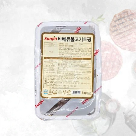 [무료배송] 선진 바베큐불고기토핑 1kg 냉동 피자토핑