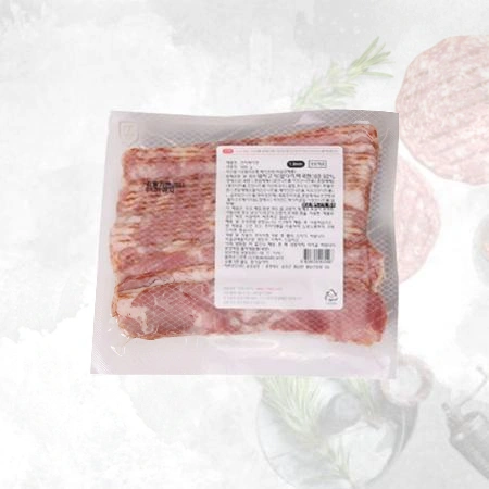 [무료배송] 에쓰푸드 전지베이컨 2.3mm 500g 냉동 돼지고기 토핑