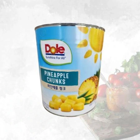 [무료배송] Dole 돌 파인애플 슬라이스 3kg