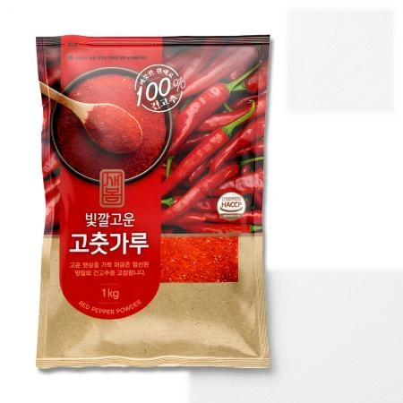 새봄 고춧가루 1kg (거침,김치,매운) 중국산 고추가루