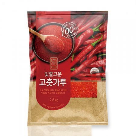 새봄 고춧가루 2.5kg (거침,김치,매운) 고추가루