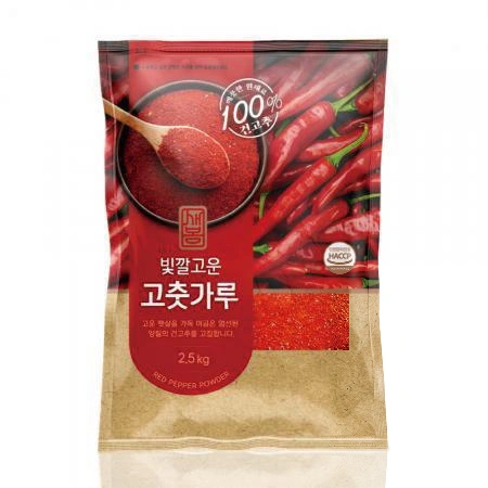 새봄 고춧가루 2.5kg (고움,중식,매운) 고추가루