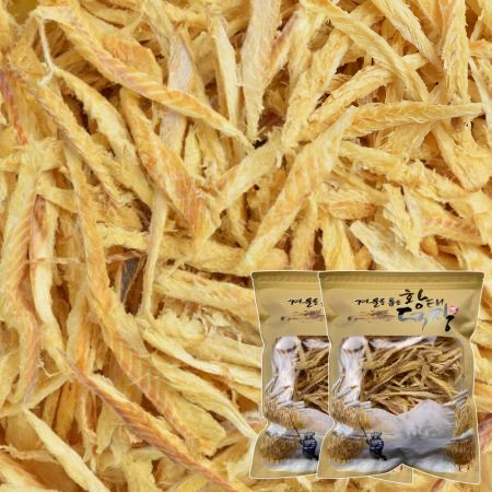 국내제조 용대리 황태채 500g x 2개 [ 황금빛 자연건조 황태채 ]