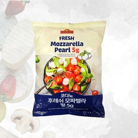 [무료배송] 코다노 후레쉬 모짜렐라 펄 5g 1kg 냉동 보코치니