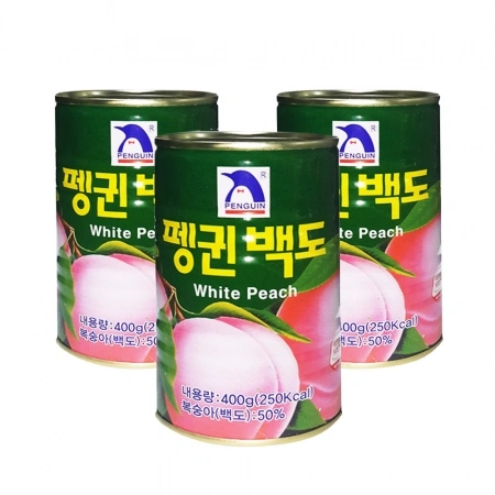 펭귄 백도 2절 400g 24개