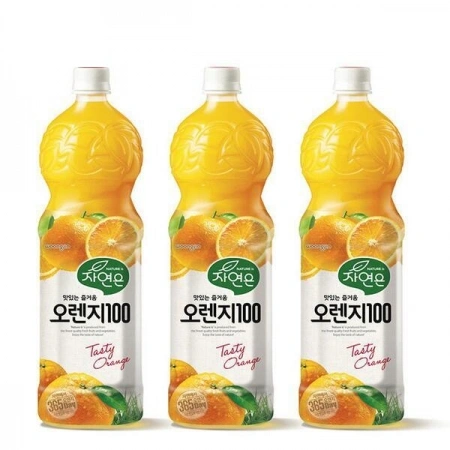 웅진 자연은 오렌지100% 1.5L 12개