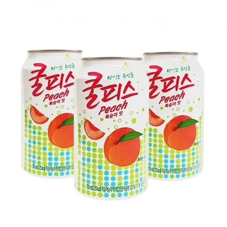 동원 쿨피스복숭아 350ml 24개
