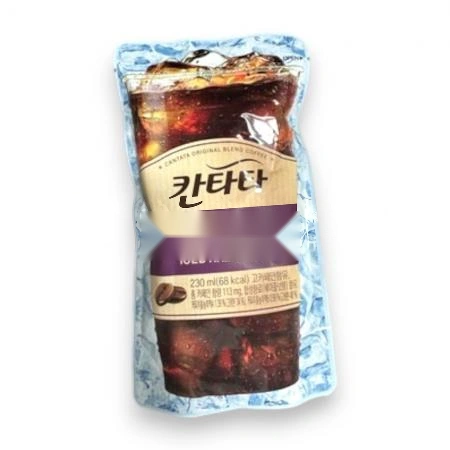 칸타타 파우치 커피 아이스 헤이즐넛 230ml 50개