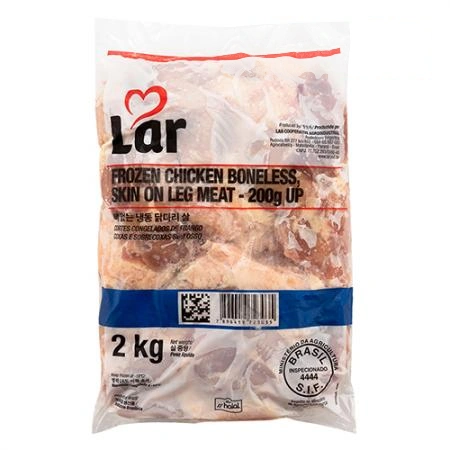 닭다리살 라르 2kg (냉동, 뼈없는 순살, 닭정육)
