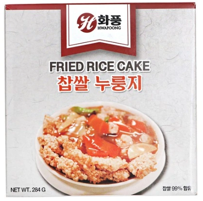 화풍 찹쌀 누룽지 284g 죽 탕 요리 간식 안주 야식