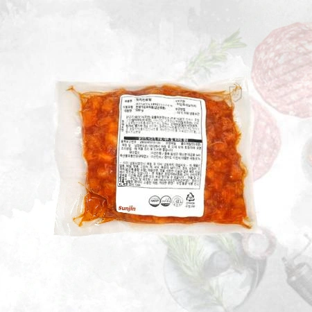[무료배송] 선진 핫치킨토핑 500g 냉동 피자토핑
