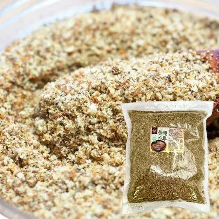 우성물산 거친 들깨가루 1kg [ 고소한 들깨 가루 탕용 ]