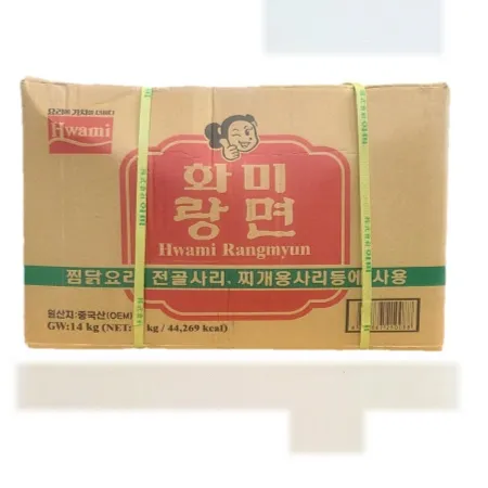 [반짝특가] 납작당면 14kg 화미랑면 벌크 넙적당면 대용량 식당용 떡볶이 낙곱새 찜닭