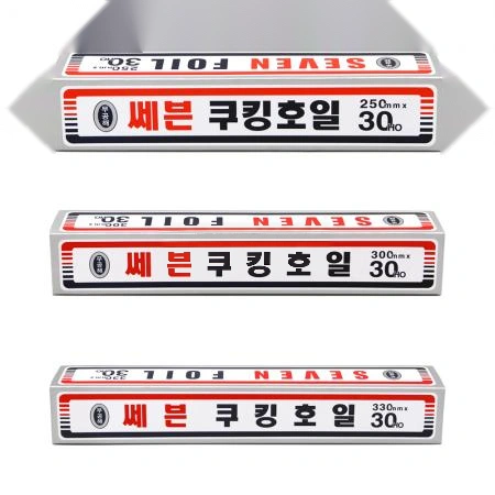 쎄븐 알루미늄 은박 쿠킹 호일 중 300mm X 30Ho 주방용품 포장 일회용