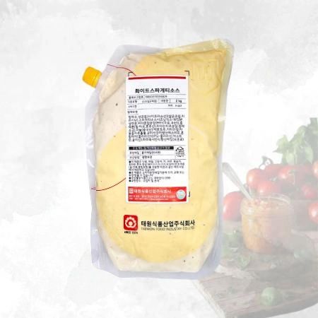 [무료배송] 태원 화이트 스파게티 크림소스 2kg 냉장