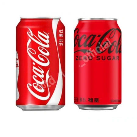 코카콜라제로(업소용) 355ml 24개 + 코카콜라일반(업소용) 355ml 24개