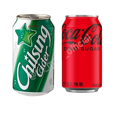 코카콜라제로(업소용) 355ml 24개 + 칠성사이다(업소용) 355ml 24개