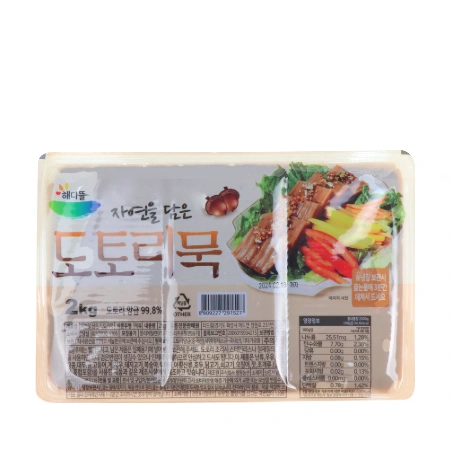 ★한정수량★ 도토리묵/중국산 2kg*2팩
