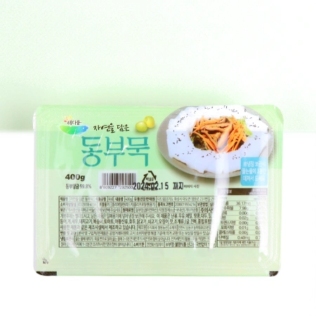 ★한정수량★ 동부묵/미얀마산 400g*10팩 1박스 청포묵