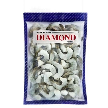 다이아몬드 PDTO 탈각새우 31/40 (IQF 900g) 냉동 개별냉동 새우 감바스 파스타