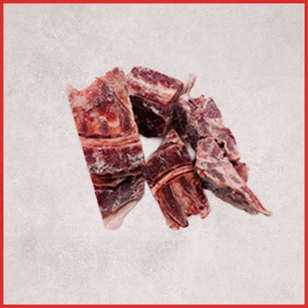 ♥정육특가♥ 감자탕용 돈등뼈(국내산 냉동 6~7cm 컷팅 1kg/EA) 감자탕 등뼈