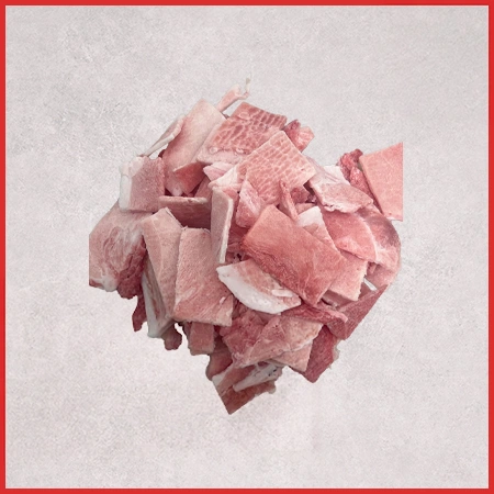 ♥정육특가♥ 국내산 돈뒷다리살(찌개용 냉동 후지 3*5*0.3cm 컷팅 1kg/EA) 찌개