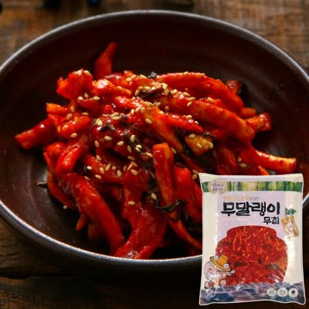 항아리 무말랭이무침 4kg [ 무말랭이 업소용 대용량 ]