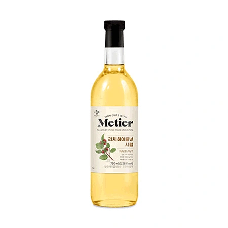 메티에 리치헤이즐넛시럽(750ml 969g/EA)