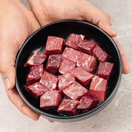 우둔살 큐브 1kg (200g*5팩) 헬스 소고기 다이어트