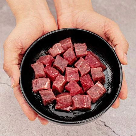 설도살 큐브 1kg (200g*5팩) 헬스 소고기 다이어트