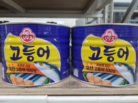 통조림(고등어/오뚜기)1.8kg